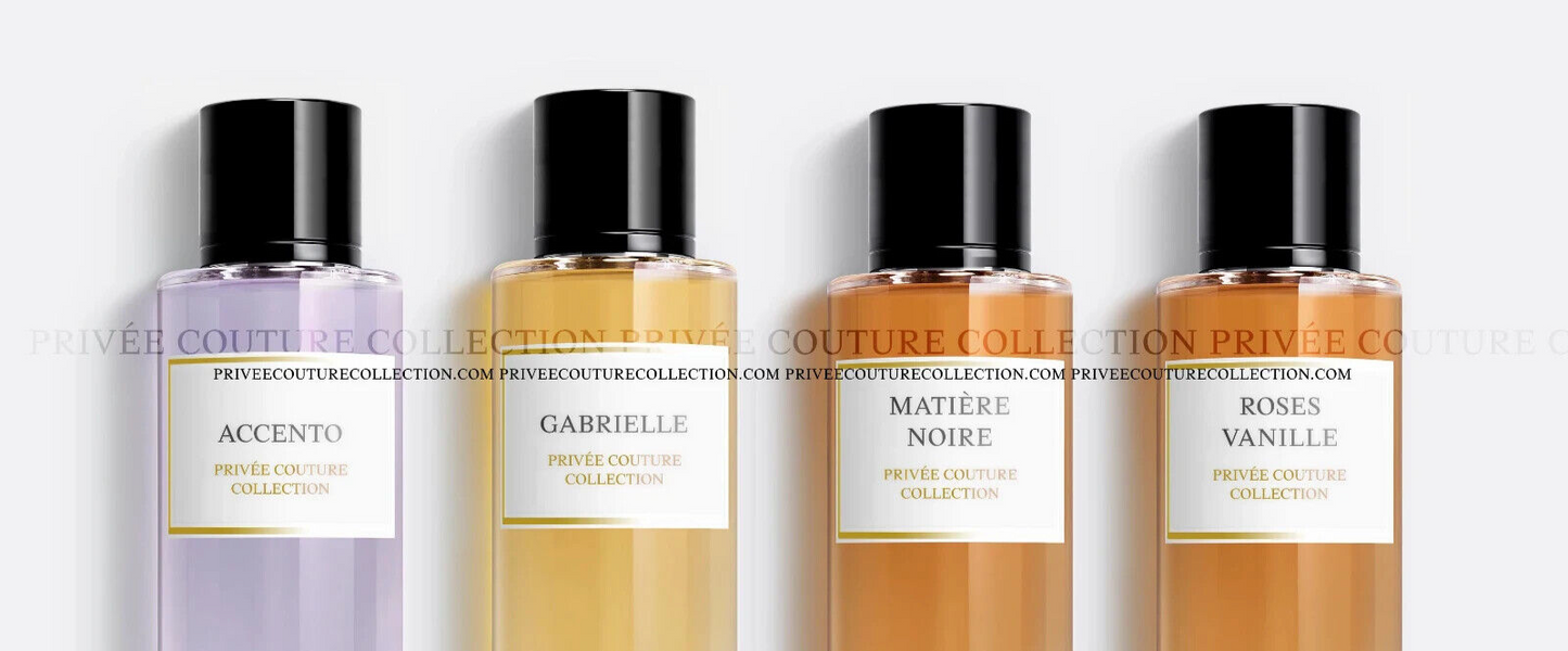 Accento - Gabrielle - Matiere Noire - Roses Vanille | Privee Couture Collection