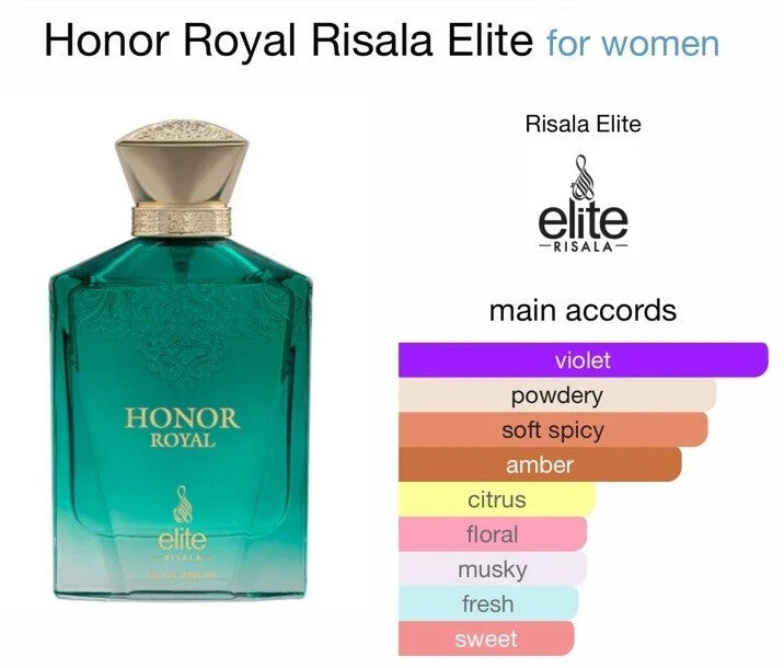 Honor Royal | Eau De Parfum | 100ml | House Of Armaf | Risala Elite