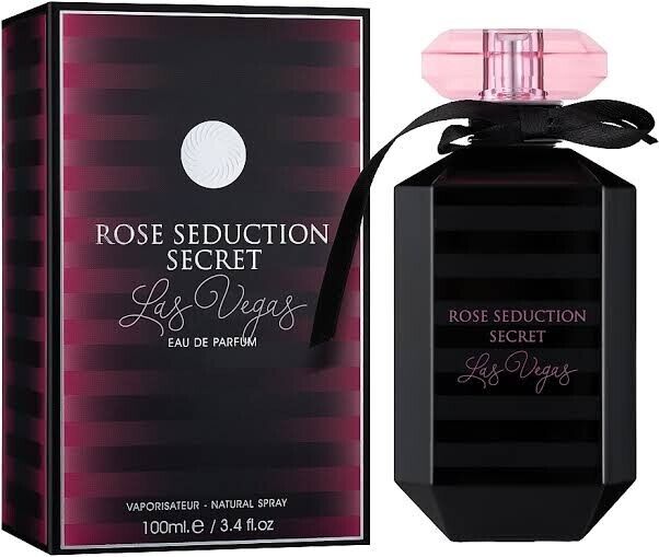 Rose Seduction Secret Las Vegas | Eau de Parfum | 100ml | Fragrance World