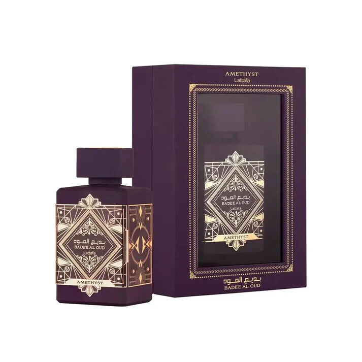 Badee Al Oud | Amethyst | 100ml | Eau De Parfum | Lattafa
