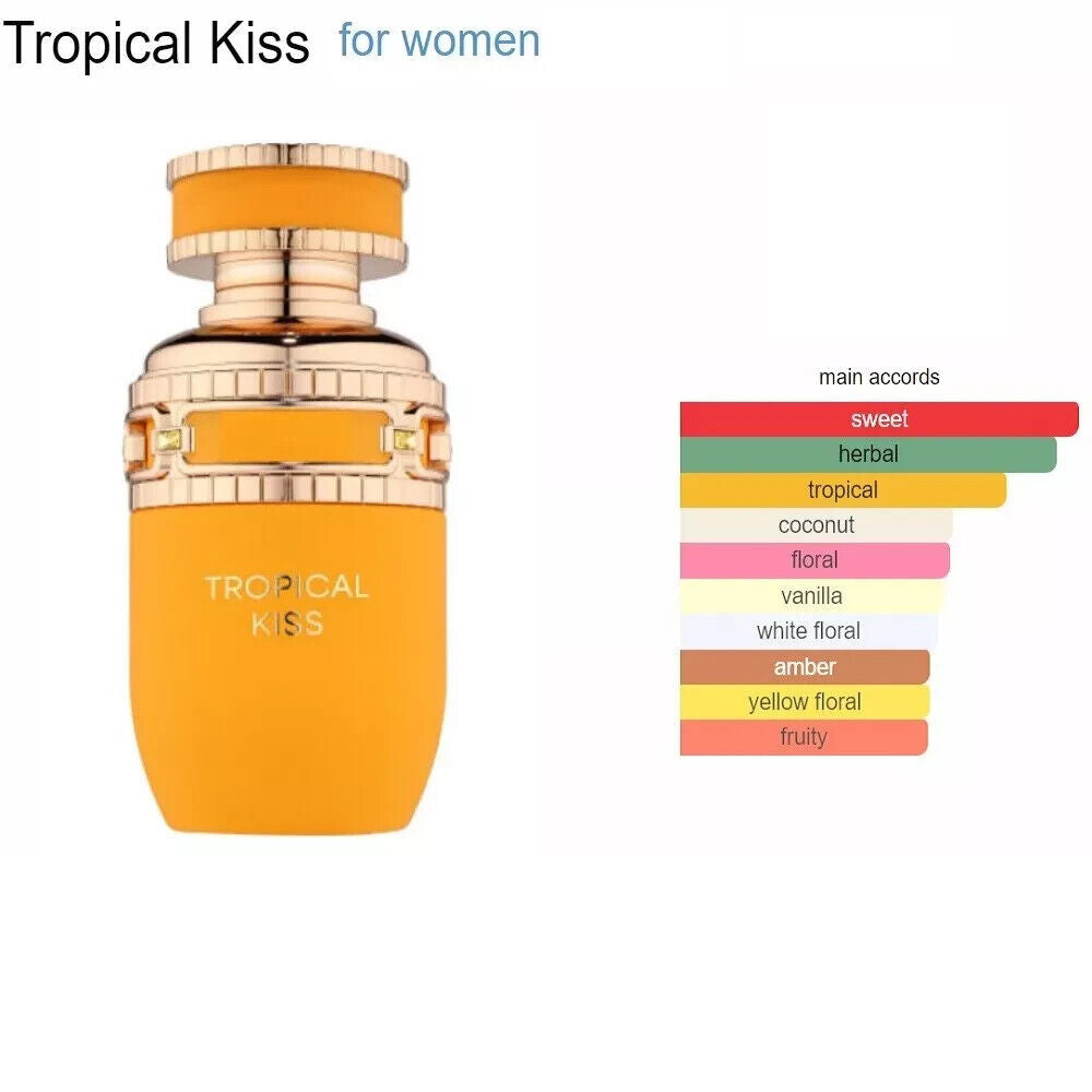 Tropical Kiss | Eau De Parfum | 80ml | French Avenue | Fragrance World