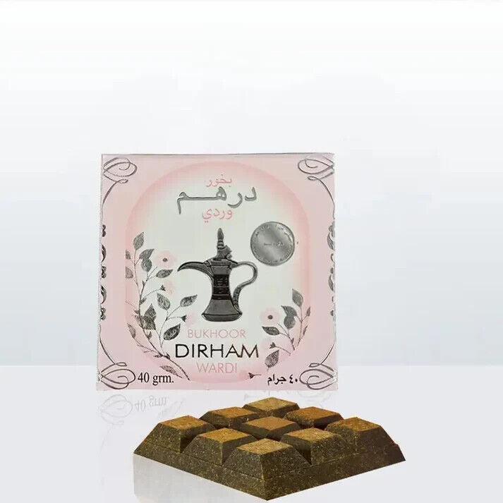 Dirham Wardi | Bukhoor Bar | 40g | Ard Al Zaafaran