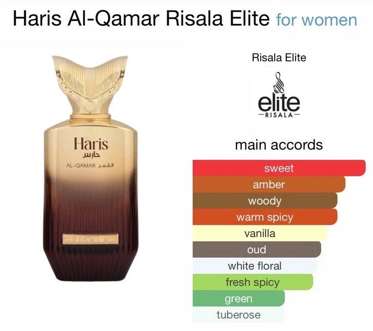 Haris Al Qamar | Eau De Parfum | 100ml | House Of Armaf | Risala Elite