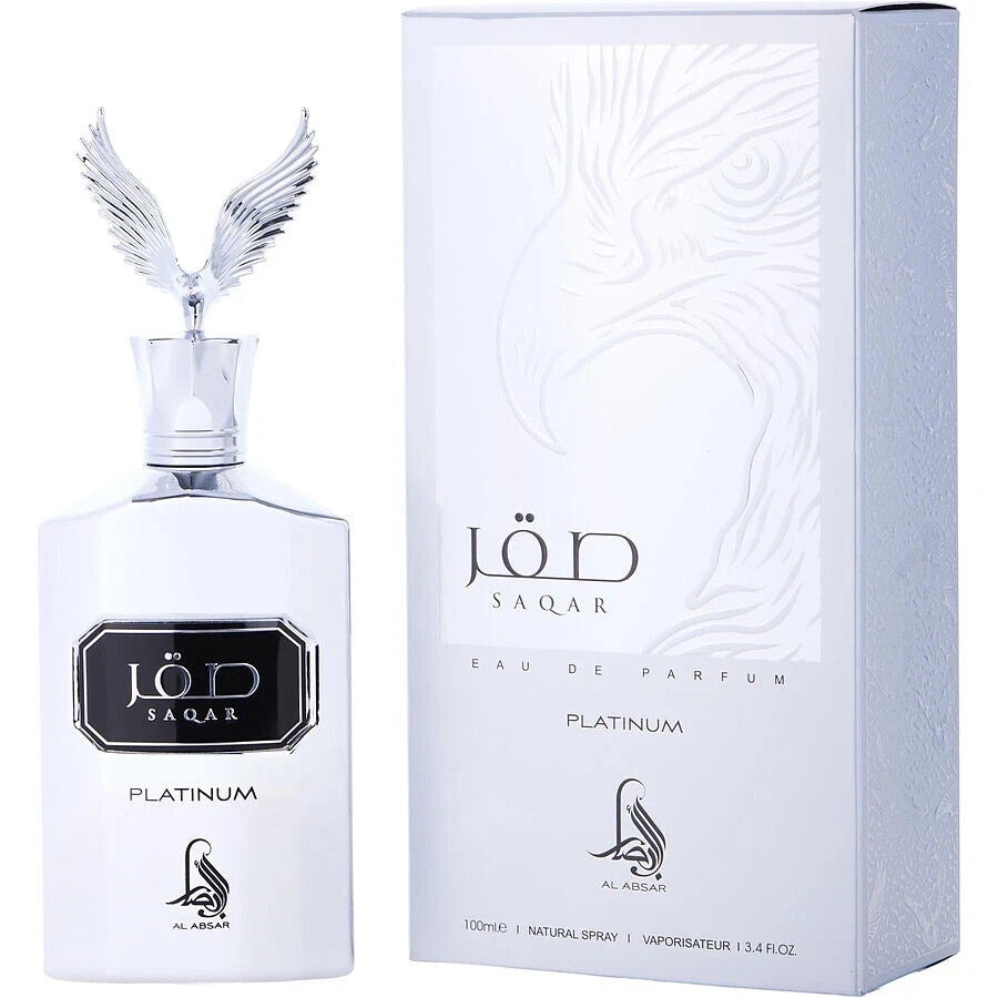 Saqar Platinum | Eau de Parfum | 100ml | Al Absar