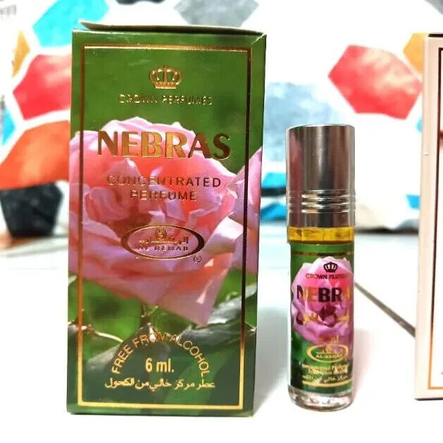 Nebras | Perfume Oil | Pack of 3 | 6ml | Al Rehab