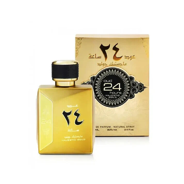 Oud 24 Hours | Majestic Gold Edition | Eau de Parfum | 100ml | Ard Al Zaafaran