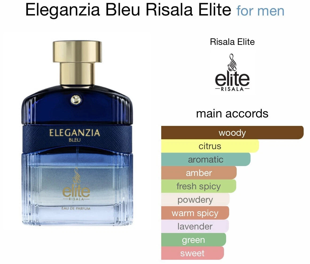 Eleganza Bleu | Eau De Parfum | 100ml | House Of Armaf | Risala Elite