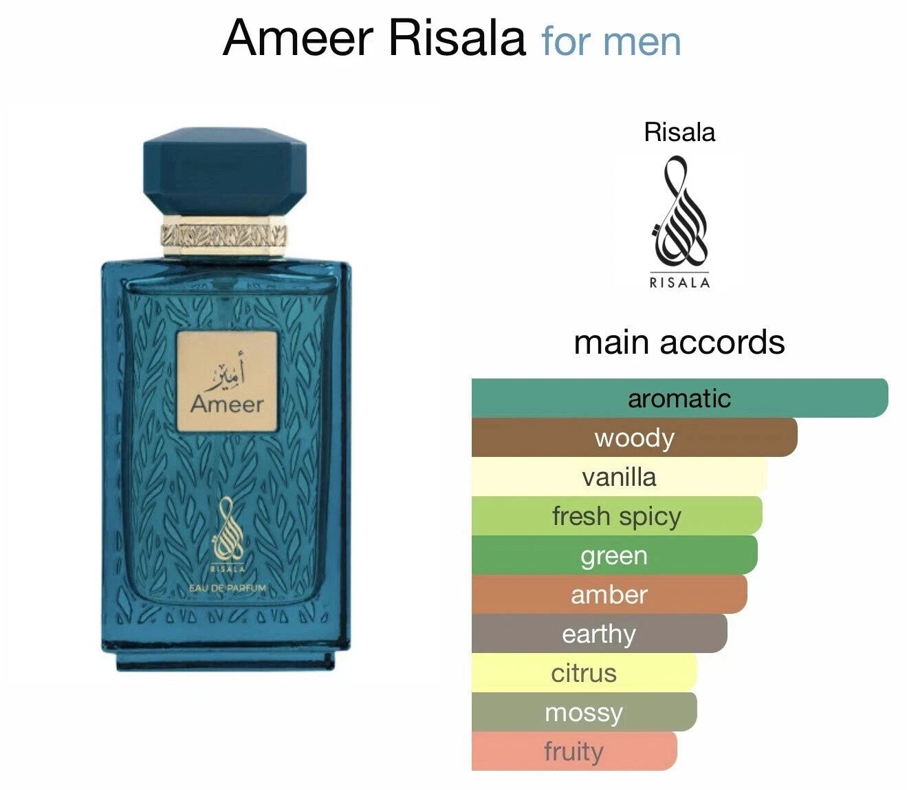 Ameer | Eau De Parfum | 100ml | House Of Armaf | Risala