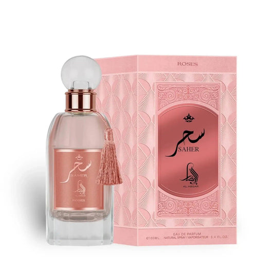Saher Roses | Pink Rose | Eau de Parfum | 100ml | Al Absar