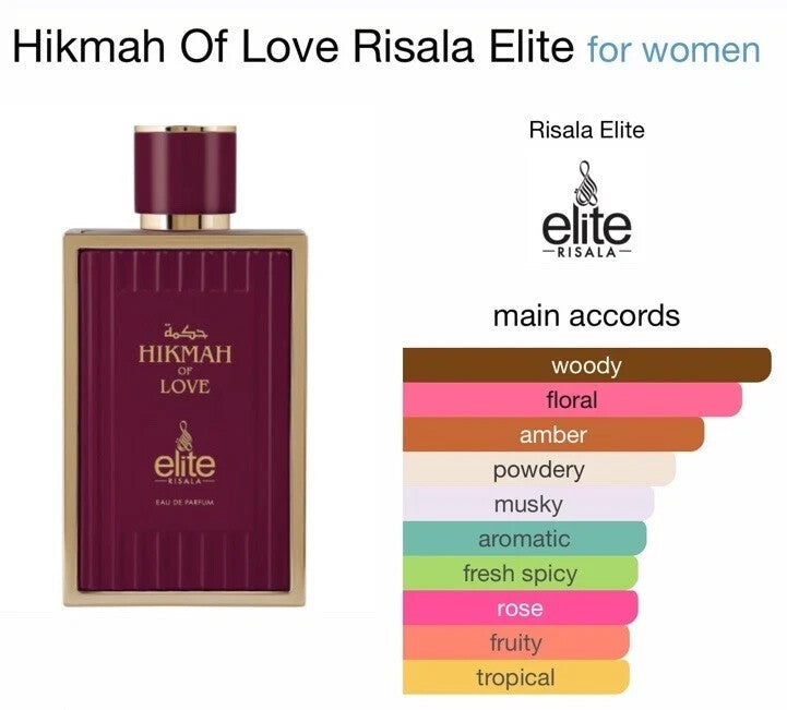 Hikmah Of Love | Eau De Parfum | 100ml | House Of Armaf | Risala Elite