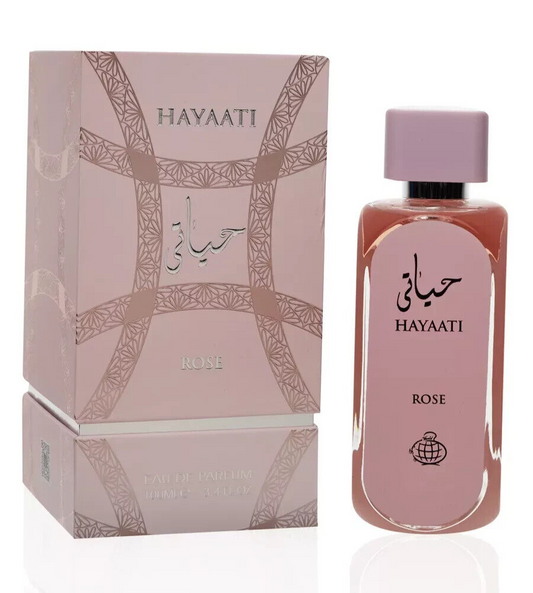 Hayaati Rose | Eau De Parfum | 100ml | Lattafa