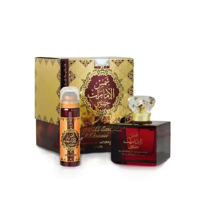 Shams Al Emarat Khususi | With Deo | Eau de Parfum | 100ml | Ard Al Zaafaran