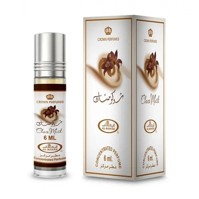 Choco Musk | Perfume Oil | Pack of 3 | 6ml | Al Rehab