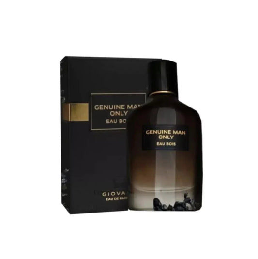 Genuine Man Only | Eau De Parfum | 100ml | Eau Bois | Fragrance World
