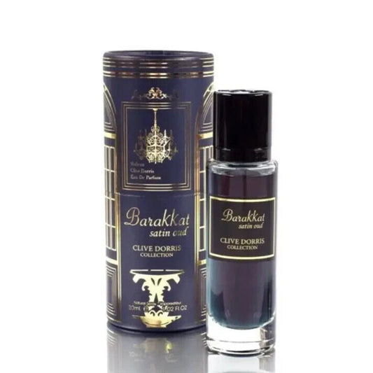Barakkat Satin Oud | Eau De Parfum | 30ml | Clive Dorris Collection