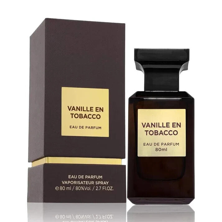 Vanille En Tobacco | 80ml | Eau De Parfum | Fragrance World