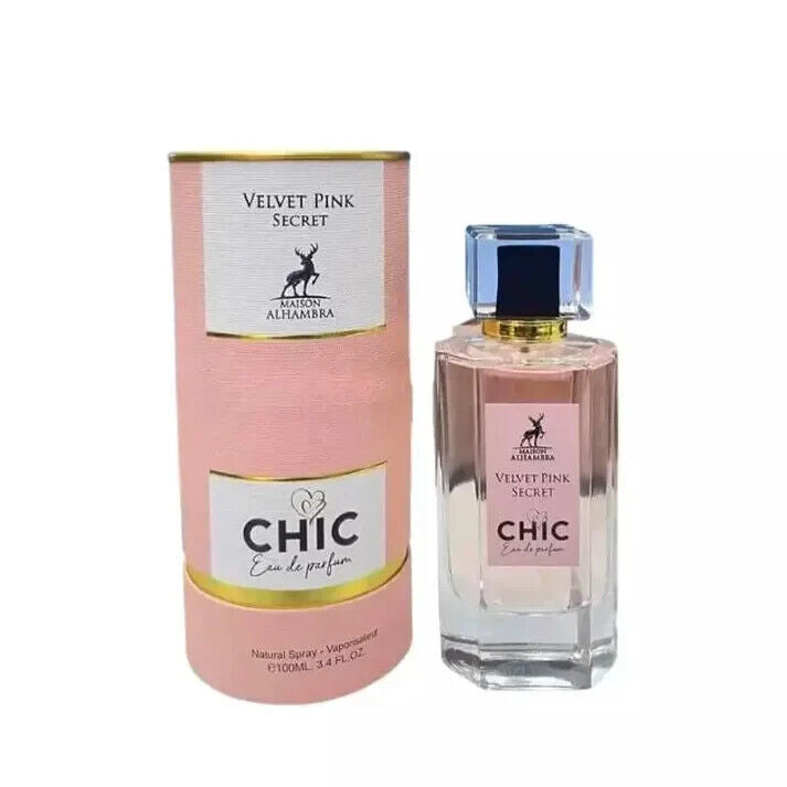Velvet Pink Secret Chic | Eau De Parfum | 100ml | Maison Alhambra