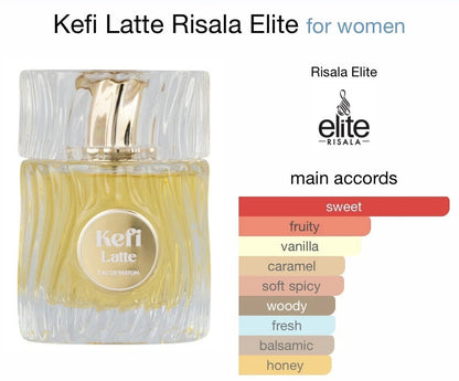 Kefi Latte | Eau De Parfum | 100ml | House Of Armaf | Risala Elite