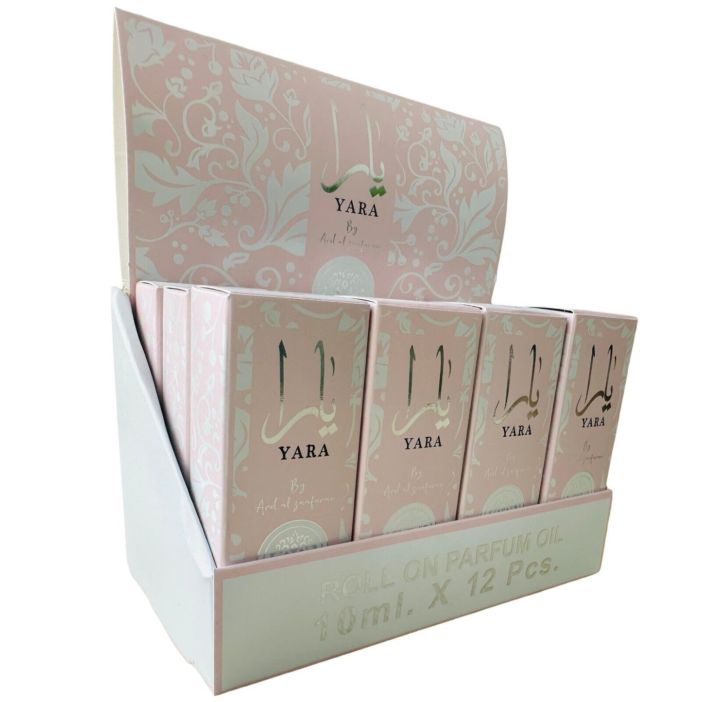 Yara Roll-on Perfume Oil | Box of 12 | 10ml Each | Ard Al Zaafaran | Pocket Oud