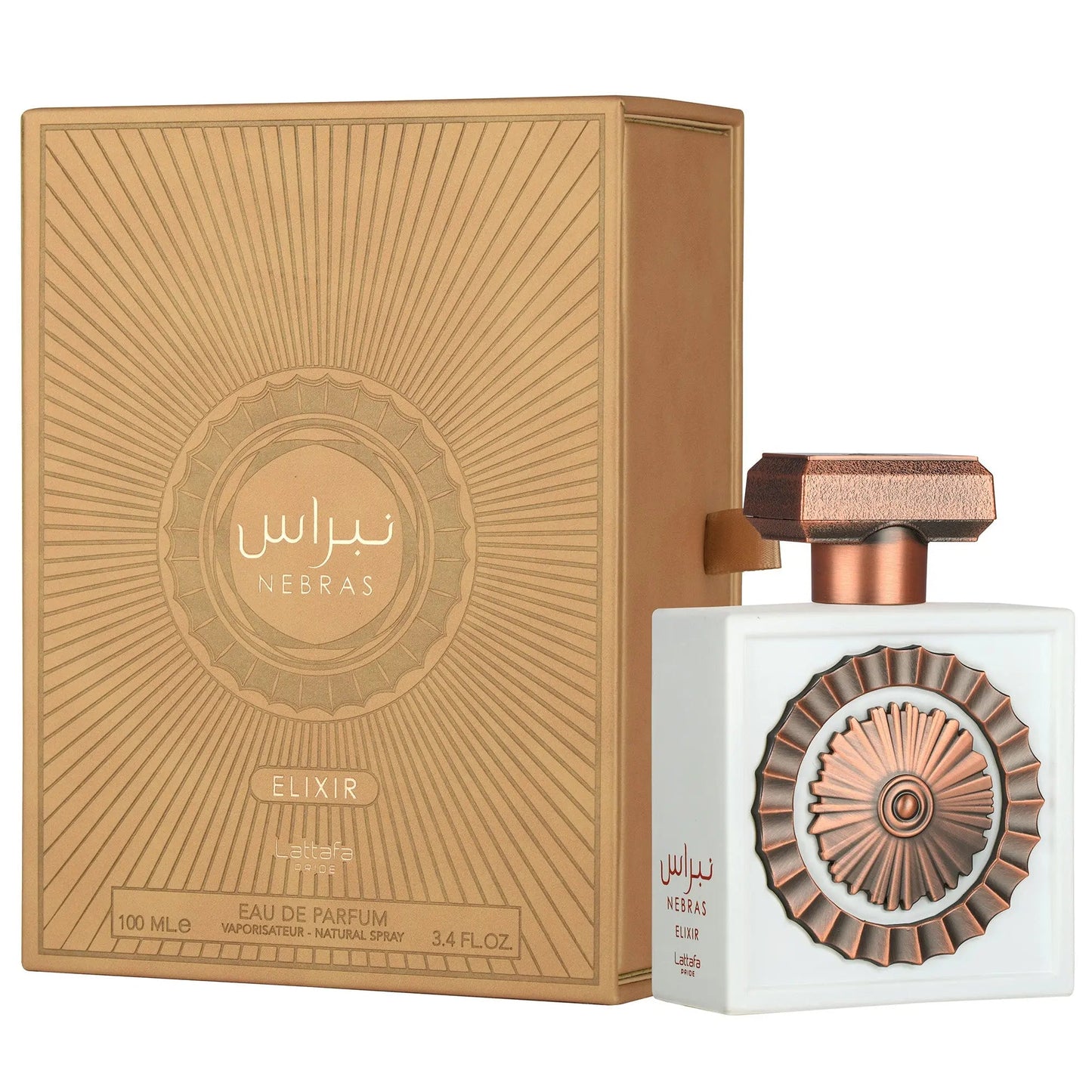 Nebras Elixir Lattafa Pride 100ml EDP: Luxurious Unisex Oriental Vanilla Perfume
